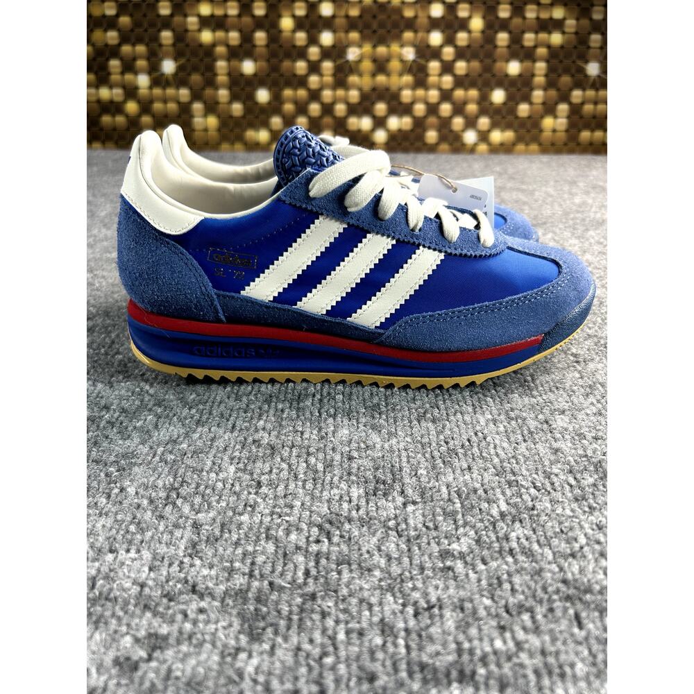 Adidas SL 72 RS Blue White Red Women's Sneakers Size 4.5 US Retro Running Shoes - Picture 5 of 9